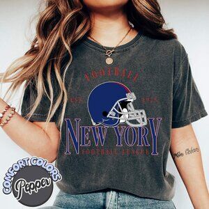 New York Football Classic Edition Comfort Colors T-Shirt 166